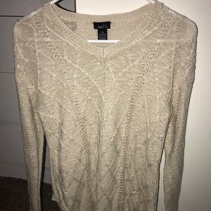 Cream Sweater